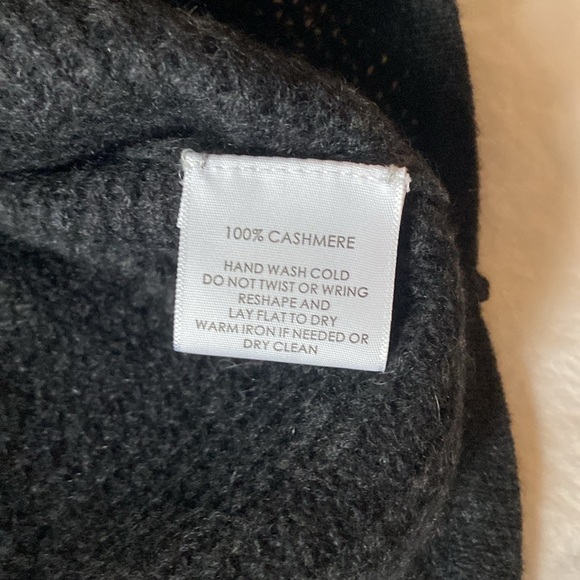 White + Warren Cashmere Waffle Knit Sweater, S - Picture 6 of 6